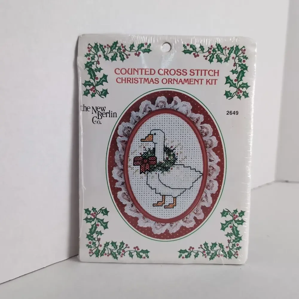 Lot‎ of 3 Cross Stitch Kits JCA Weekenders Douglas Designs The New Berlin Co